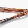 60"-70" Dacron Replacement Bowstring 16 Stand Bow String for Bow Up to 70 Lbs (Orange and Black, 60 inch) view 3