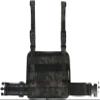 EmersonGear Tactical Thigh Mount Rig Platform,Camouflage Tactical Utility Gear Multi Purpose Airsoft Drop Leg Holster Panel MOLLE Pouch Platform Rig Multi-camo Black view 1