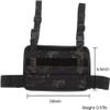 EmersonGear Tactical Thigh Mount Rig Platform,Camouflage Tactical Utility Gear Multi Purpose Airsoft Drop Leg Holster Panel MOLLE Pouch Platform Rig Multi-camo Black view 2