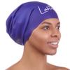 Long Hair Swim Cap - Swimming Caps for Women Men - Extra Large Swimming Caps Waterproof Silicone Swim Cap - Dreadlocks - Suits Recreational Swimmers (Bluebonnet Blue XL) view 1