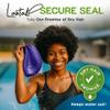 Long Hair Swim Cap - Swimming Caps for Women Men - Extra Large Swimming Caps Waterproof Silicone Swim Cap - Dreadlocks - Suits Recreational Swimmers (Bluebonnet Blue XL) view 4