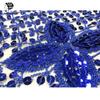 Belly Dance Hip Scarf Triangle Sequin Tassel Beads Belts Waist Scarves 10 Color (Royal Blue) view 4