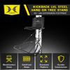 Hawk Kickback LVL Hang-On Deer Hunting Tree Stand, Deer Stand with Kick Back Footrest, XL Comfort Seat and Oversized Platform view 2