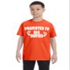 ALLNTRENDS Kids Youth T Shirt Promoted to Big Brother to Be New Born (S, Orange) view 1