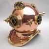 saif.nautical.store VINTAGE NAUTICAL COLLECTIBLE SCUBA DIVER'S DIVING HELMET COPPER AND BRASS view 1