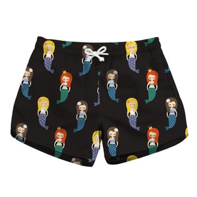 Honeystore Women's Casual Swim Trunks Quick Dry Print Boardshort Beach Shorts Lbp-6035 S