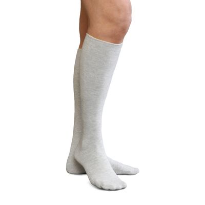 SMARTKNIT Walker Boot Sock - Polyester X-Static (Grey, Medium Regular)