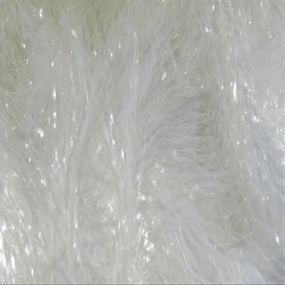 Hareline Fly Tying Chocklett's Finesse Body Chenille, Medium 3/4 Inch - Clear
