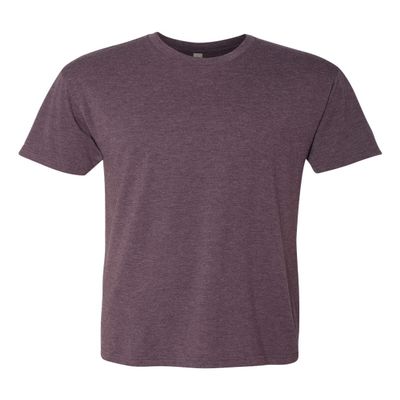 Next Level 6010 Men's Tri-Blend Crew Tee-Vintage Purple, 3X-Large