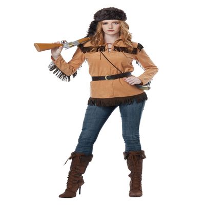 California Costumes womens Frontier Lady - Adult Sized Costumes, Brown, Medium US