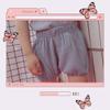LOOLY Baby Bloomers Unisex Baby Girls Boys Cotton Linen Blend Shorts (100, Blue) view 2