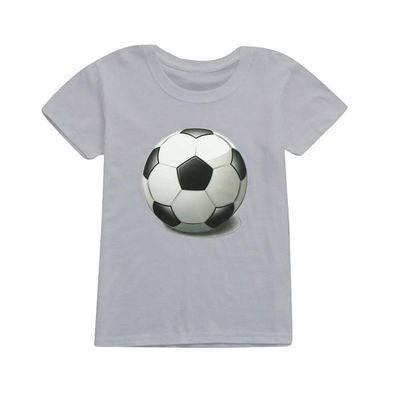 Moonker Kids T-Shirt, Children Baby Girls Boys Football Soccer Print Casual T-Shirt Tops Shirts 2-12Y (Gray, 11-12 Years Old)