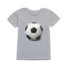 Moonker Kids T-Shirt, Children Baby Girls Boys Football Soccer Print Casual T-Shirt Tops Shirts 2-12Y (Gray, 11-12 Years Old) view 1