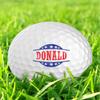 Personalized Stars & Stripes Golf Balls - Customize The Name (12 Balls) view 2