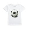 Moonker Kids T-Shirt, Children Baby Girls Boys Football Soccer Print Casual T-Shirt Tops Shirts 2-12Y (White, 5-6 Years Old) view 2