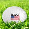 Infusion Personalized Stars & Stripes Golf Balls - Customize The Initials (12 Balls) view 2