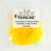 Hareline Fly Tying Chocklett's Finesse Body Chenille, Large 1 1/4 Inch - Yellow