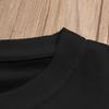 Moonker Kids T-Shirt, Children Baby Girls Boys Football Soccer Print Casual T-Shirt Tops Shirts 2-12Y (Black, 7-8 Years Old) view 3