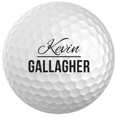 Infusion Golf, Personalized Logo Golf Balls (12 Balls), High Performance, USGA Approved, Gift Packaged