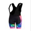 Uriah Women's Cycling Bib Shorts Black 3D Coolmax Gel Padded Big Universe Size S(CN) view 1