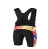 Uriah Women's Cycling Bib Shorts Black 3D Coolmax Gel Padded Doodles Size XL(CN) view 2