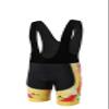 Uriah Women's Cycling Bib Shorts Black 3D Coolmax Gel Padded Raibow Sky Size M(CN) view 1