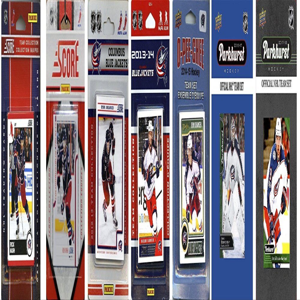 NHL Columbus Blue Jackets BLUEJACKETS717TS Men's sports related trading cards, Brown, One Size