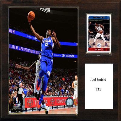 NBA Philadelphia 76ers Men's sports fan decorative plaques, Brown