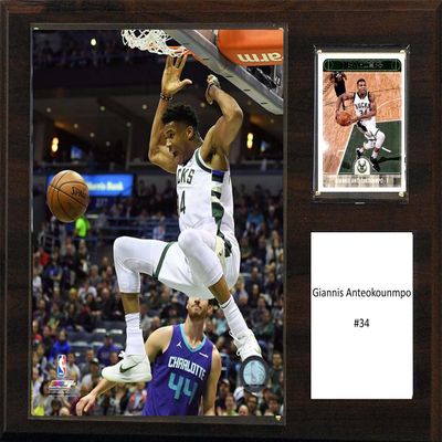 C&I Collectables NBA Milwaukee Bucks Men's Sports Fan Decorative plaques, Brown