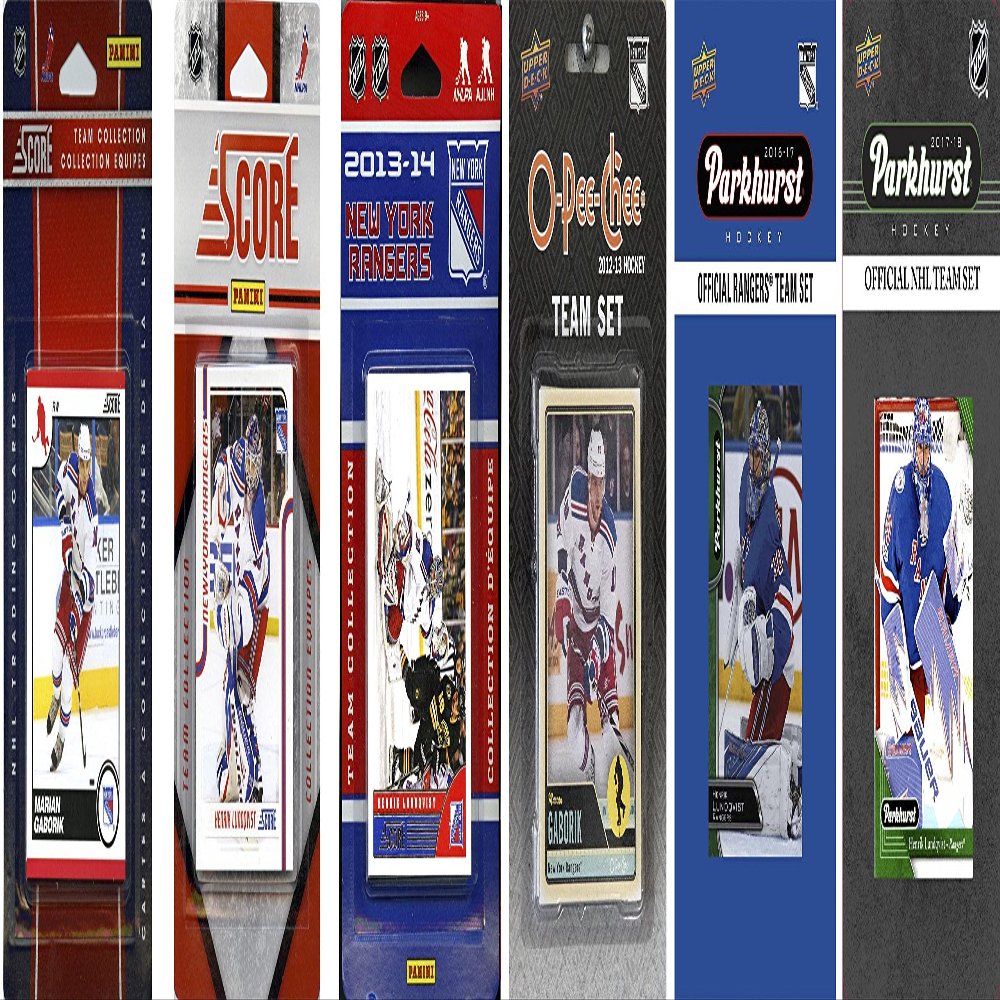 C&I Collectables NHL New York Rangers NYR617TS Men's Sports Related Trading Cards, Brown, One Size