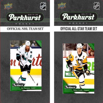 C&I Collectables NHL San Jose Sharks 17SHARKSTS Men's Sports Related Trading Cards, Brown, One Size
