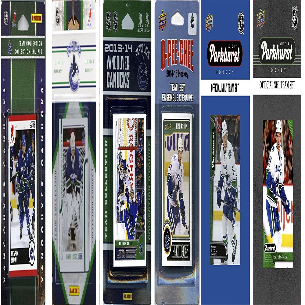 C&I Collectables NHL Vancouver Canucks CANUCKS617TS Men's Sports Related Trading Cards, Brown, One Size
