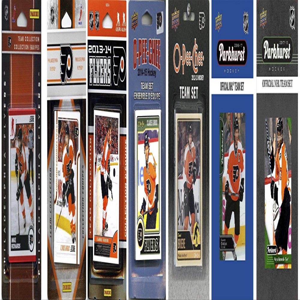 C&I Collectables NHL Philadelphia Flyers FLYERS717TS Men's Sports Related Trading Cards, Brown, One Size