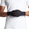 Tommie Copper Men's Core Compression Full Finger Gloves, Black, Small view 1