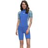 Roxy 2/2 Syncro Ser Back-Zip SP FLT Wetsuit - Women's Sea Blue Ii, 12 view 1