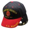 AES Marines Marine Corps EGA 2nd Division Follow Me Embroidered Cap Hat view 1