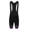 Uriah Women's Cycling Bib Shorts Black 3D Coolmax Gel Padded Purple Size 5XL(CN) view 4
