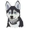Pomsky Decal | Indoor/Outdoor | Dog Lover Super Cute Sticker for SUV Windows, Dorm Rooms, Bedroom, Offices | SignMission Personalized Gift | 36" view 1
