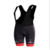 Uriah Women's Cycling Bib Shorts Black 3D Coolmax Gel Padded White Cubes Size M(CN) view 1