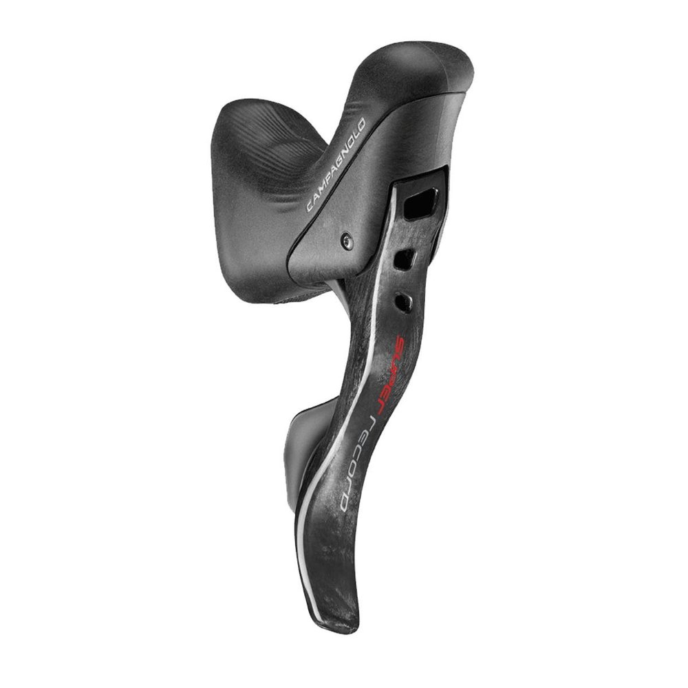 Campagnolo Super Record 12 Speed Ergopower Shift/Disc Brake Lever, Black, Right Rear 140 mm