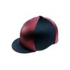 Capz Two-Tone Lycra Cap Cover (One Size) (Black/Red) view 2
