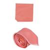 Bravo Men's Formal Slim Fit 3 Pcs Vest + Necktie + Hankie 5 Button Premium Classic Skinny Fashion Casual Dress Suit Tuxedo Graduation Wedding Business Waistcoat Hanky Coat (XX-Large, Coral) view 3