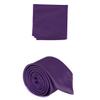 BRAVO Men's Formal Slim Fit 3 Pcs Vest + Necktie + Hankie 5 Button Premium Classic Skinny Fashion Casual Dress Suit Tuxedo Graduation Wedding Business Waistcoat Hanky Coat (XXX-Large, Purple) view 3
