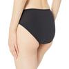 Amazon Essentials Women's Cotton High Leg Brief Underwear (Available in Plus Size), Breathable, Pack of 10, Black, Large view 3