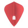 LSTYLE Dart Flights: L4 PRO Kite - for Soft Tip and Steel Tip Darts - Red view 2