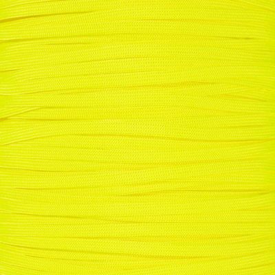 Craft County Coreless 650 Nylon Paracord  Wire Cover, Jewelry Making String, or Accessory Cord (Neon Yellow, 1000 Feet)