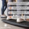 FluidStance Adult Balance Board for Standing Desk - Anti Fatigue USA Made 360 Degree Rocker Wobble Board as Exercise Equipment to Increase Focus & Movement - Sustainable Anti-Slip Plane Standing Board view 2
