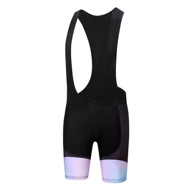 Uriah Women's Cycling Bib Shorts Black 3D Coolmax Gel Padded Black Blue Size XXL(CN)