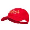 It's Tequila Time Embroidered Unstructured Cap - Red OSFM view 2