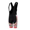 Uriah Women's Cycling Bib Shorts Black 3D Coolmax Gel Padded Flower Sea Size XXXL(CN) view 1